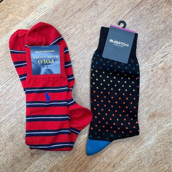 NWT Polo/Bugatchi Dress Sock Bundle - Picture 1 of 3